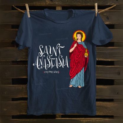 Saint Anastasia Cotton T-shirt