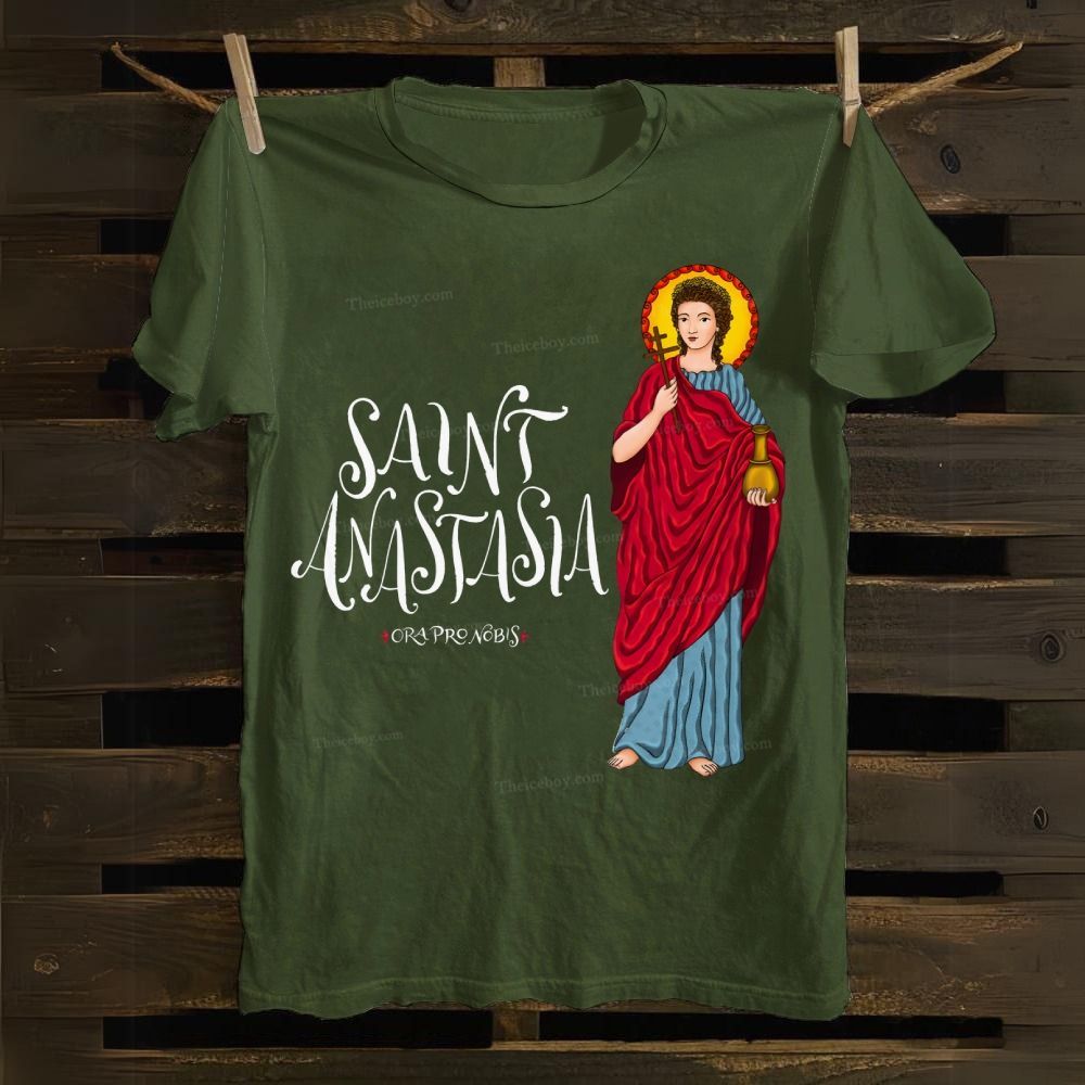 Saint Anastasia Cotton T-shirt
