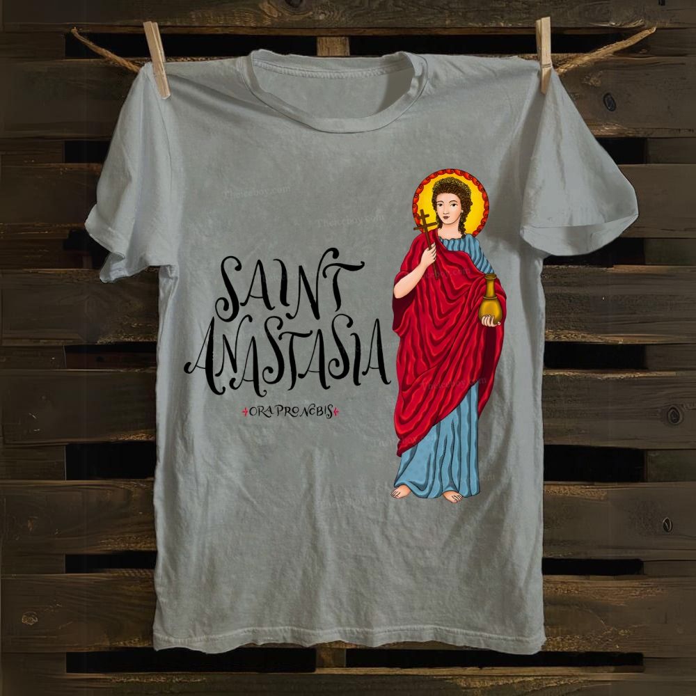 Saint Anastasia Cotton T-shirt