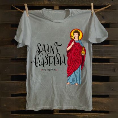 Saint Anastasia Cotton T-shirt