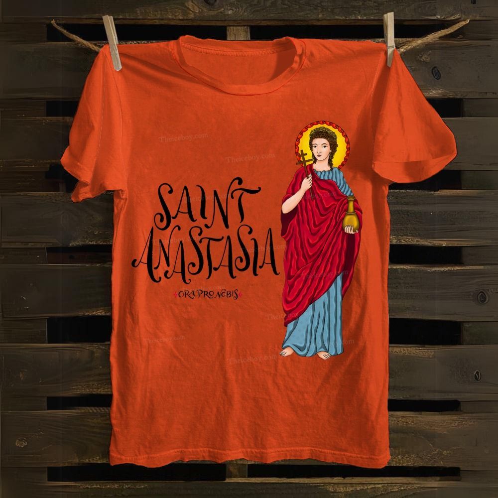 Saint Anastasia Cotton T-shirt