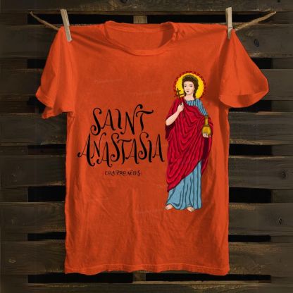 Saint Anastasia Cotton T-shirt