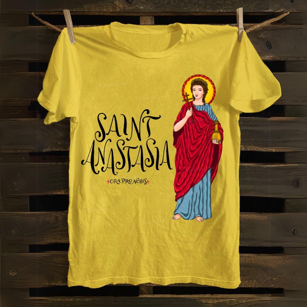 Saint Anastasia Cotton T-shirt