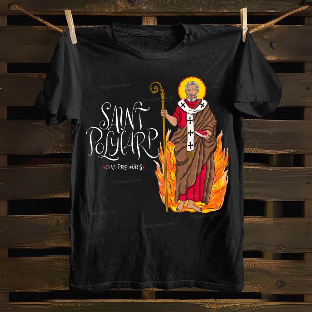 Saint Polycarp Cotton T-shirt