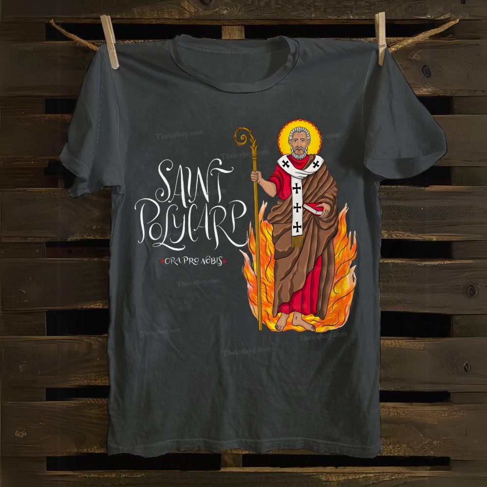 Saint Polycarp Cotton T-shirt