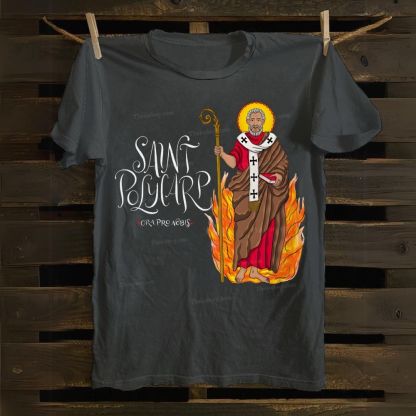 Saint Polycarp Cotton T-shirt