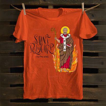 Saint Polycarp Cotton T-shirt