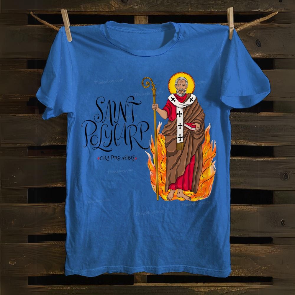 Saint Polycarp Cotton T-shirt