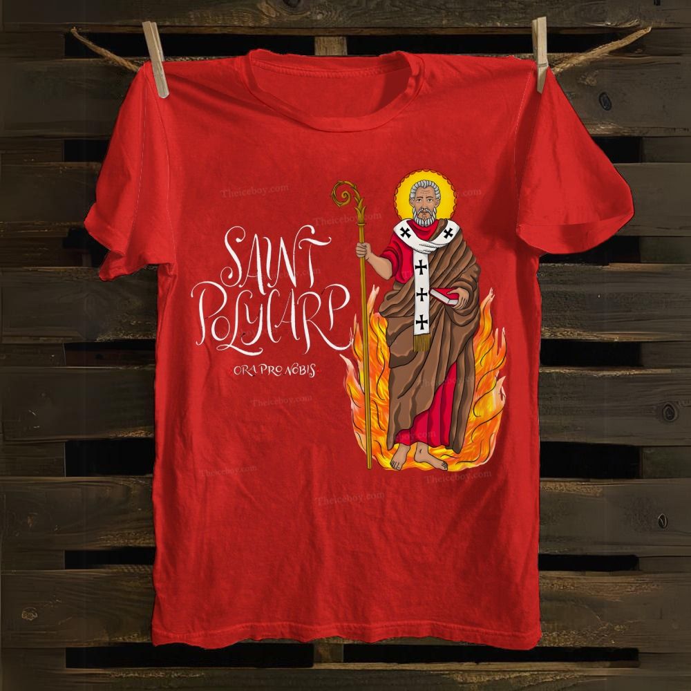 Saint Polycarp Cotton T-shirt
