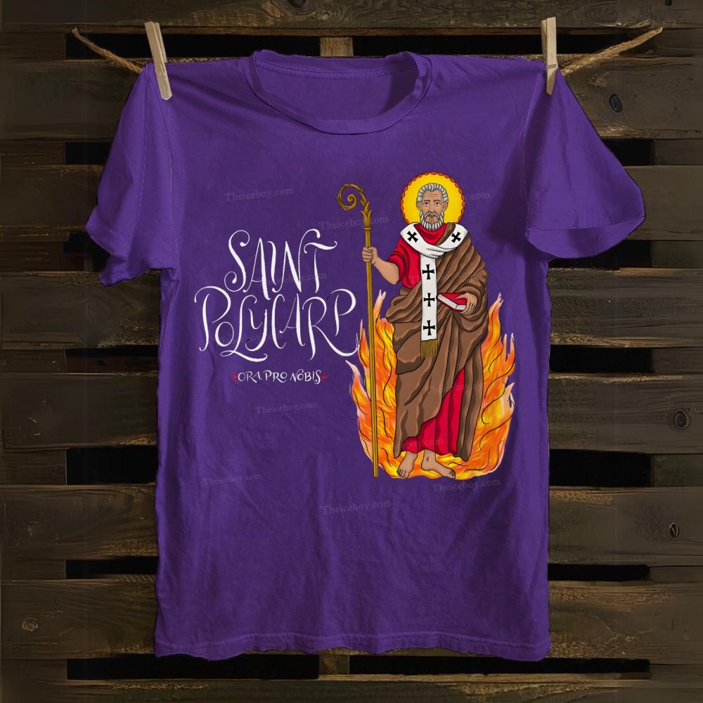 Saint Polycarp Cotton T-shirt