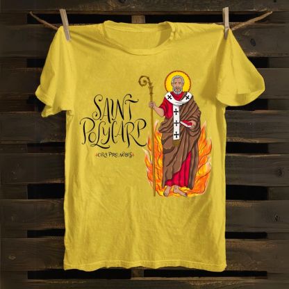 Saint Polycarp Cotton T-shirt