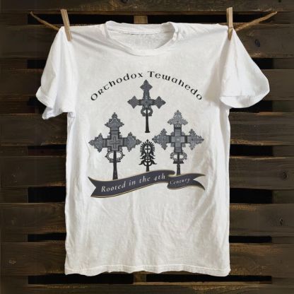 Orthodox Tewahedo Christian Cross Cotton T-shirt