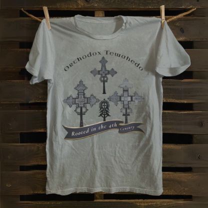 Orthodox Tewahedo Christian Cross Cotton T-shirt
