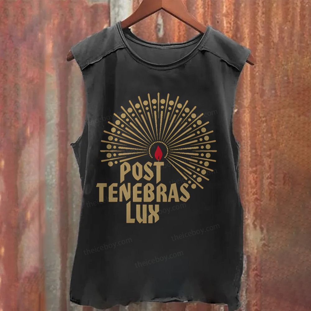 St Herman Alaska Washed Tank Top