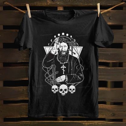 Orthodox Church Grigori Yefimovich Rasputin Cotton T-shirt