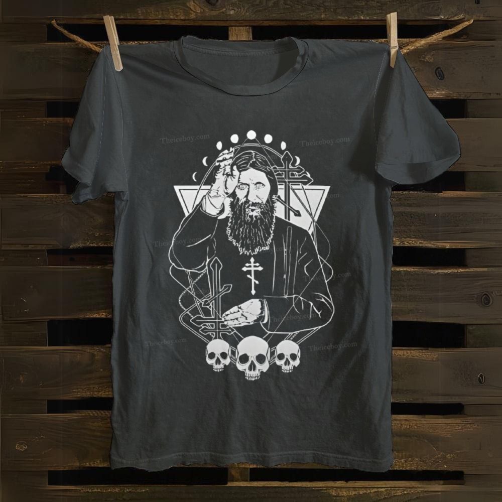 Orthodox Church Grigori Yefimovich Rasputin Cotton T-shirt
