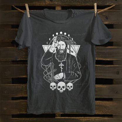 Orthodox Church Grigori Yefimovich Rasputin Cotton T-shirt