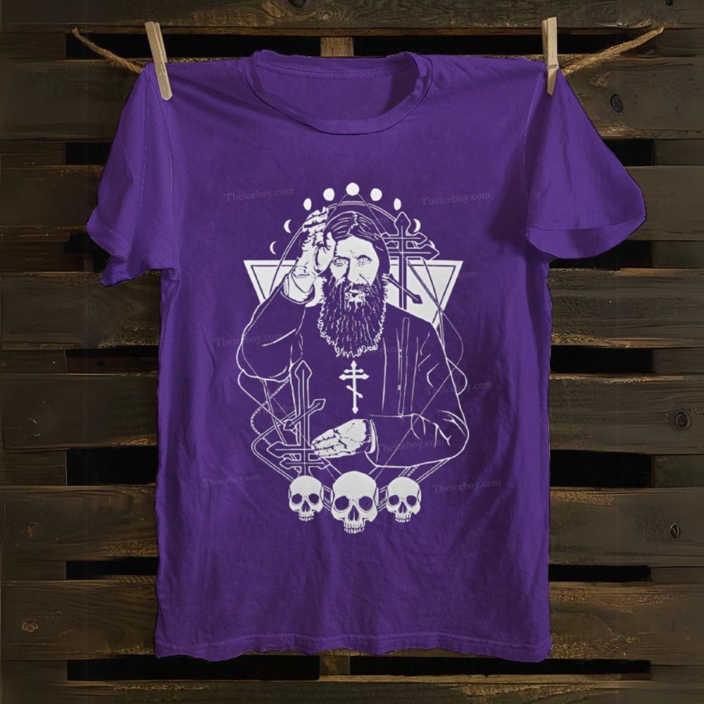 Orthodox Church Grigori Yefimovich Rasputin Cotton T-shirt