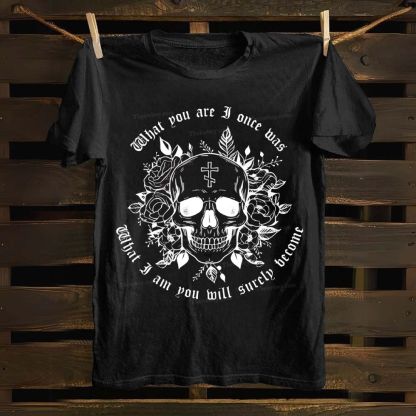 Orthodox Remember Death Cotton T-shirt