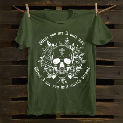 Orthodox Remember Death Cotton T-shirt