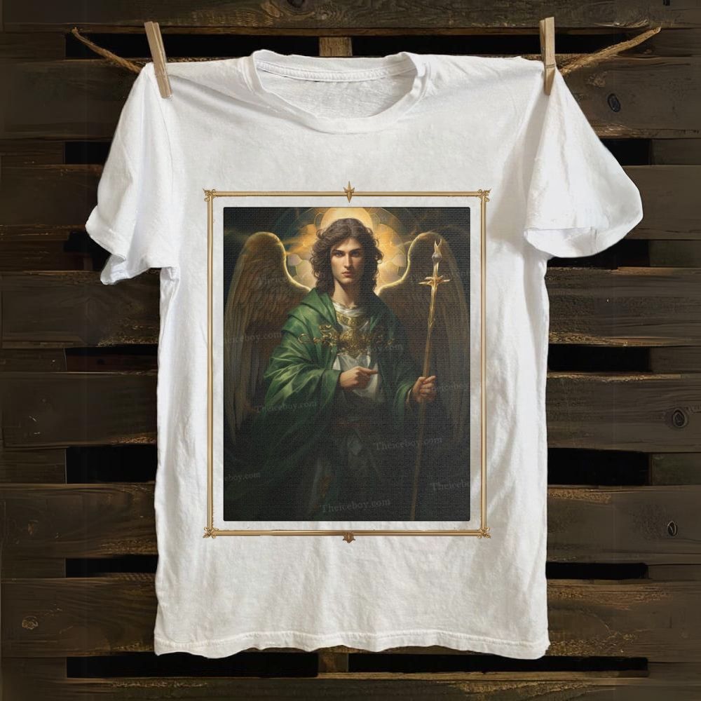 St. Raphael the Archangel Cotton T-shirt