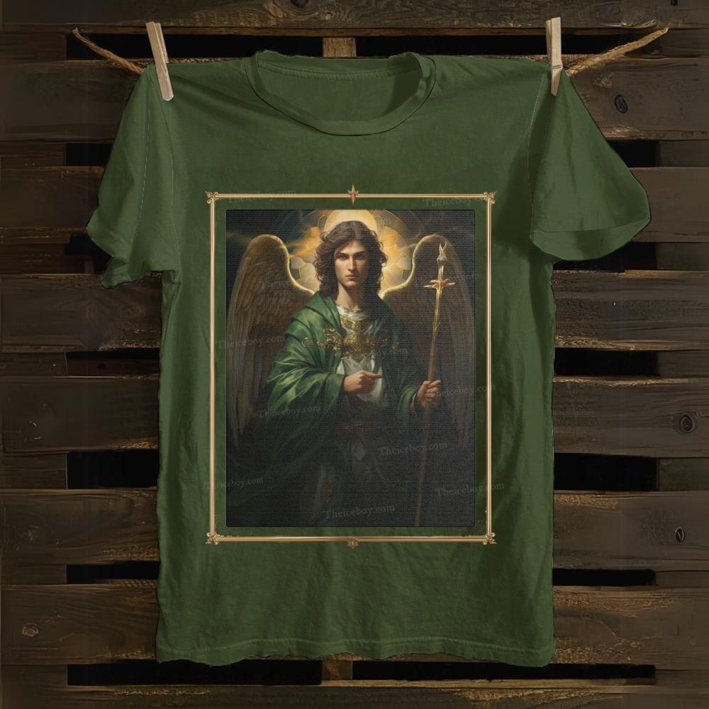 St. Raphael the Archangel Cotton T-shirt