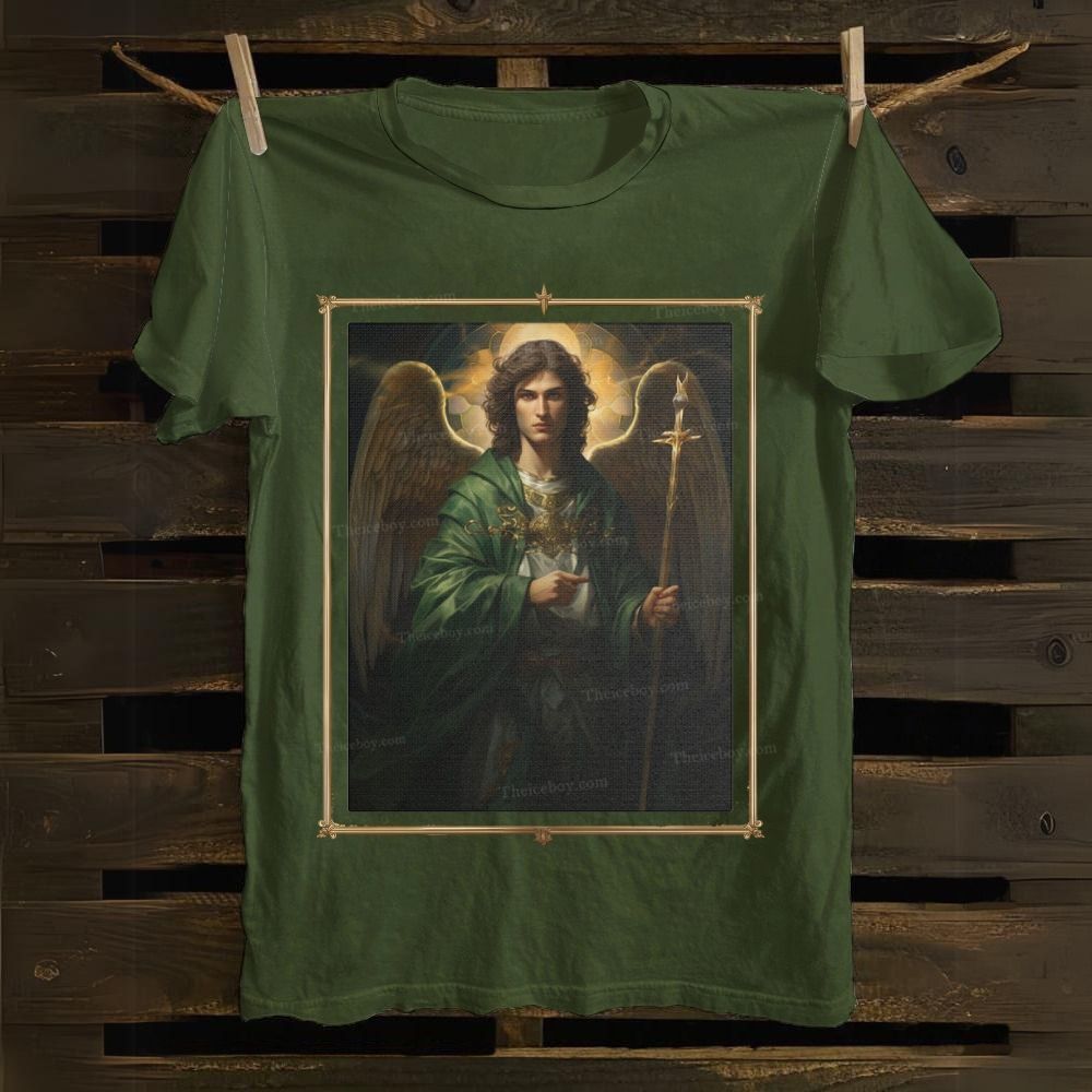 St. Raphael the Archangel Cotton T-shirt