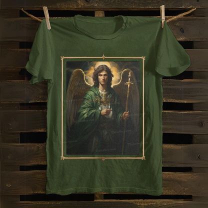 St. Raphael the Archangel Cotton T-shirt