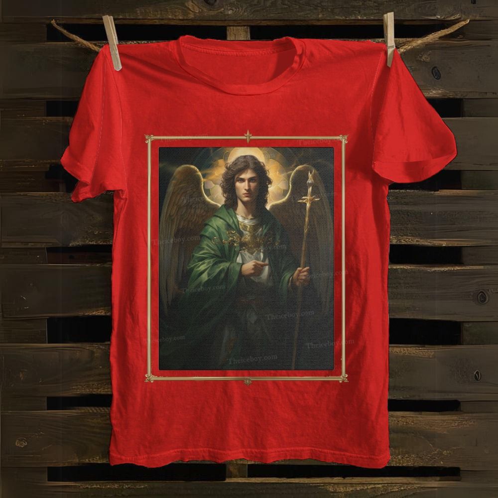 St. Raphael the Archangel Cotton T-shirt