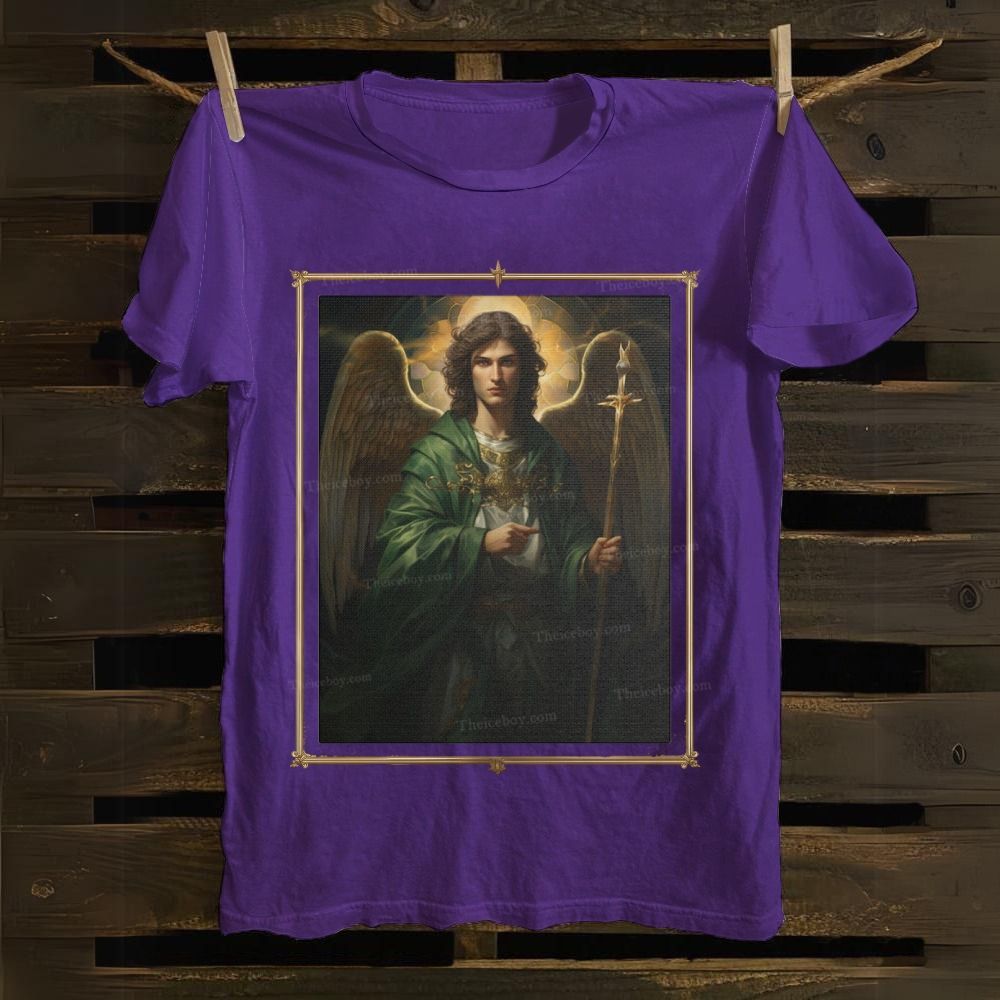 St. Raphael the Archangel Cotton T-shirt