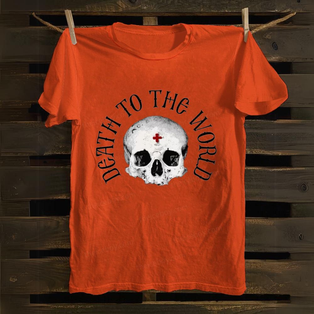 Death To The World cotton T-shirt