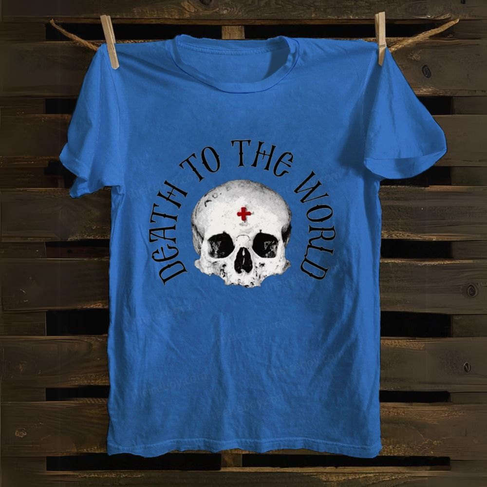 Death To The World cotton T-shirt