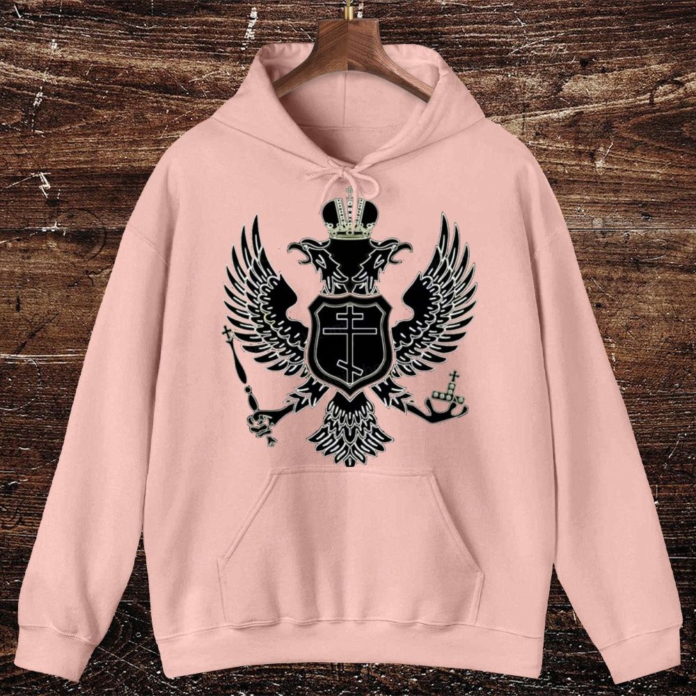Orthodox Cross Oversized Cotton Hoodies