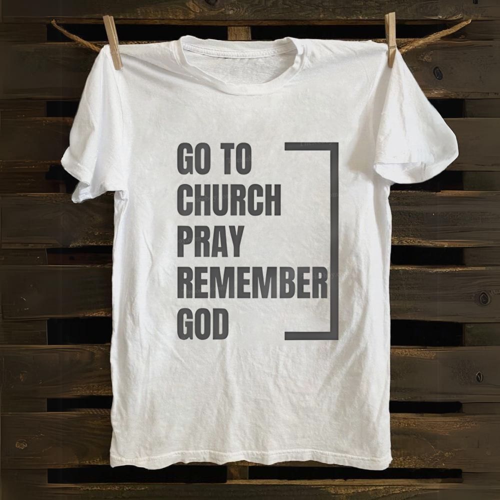 Go to Church Cotton T-shirt