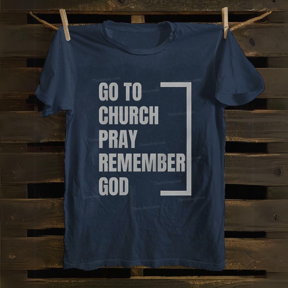 Go to Church Cotton T-shirt