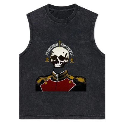 Orthodox God and the Tsar are with us Christian Snowflake Washed Vest