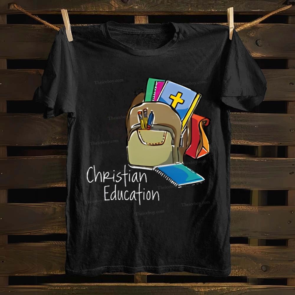 Christian Education Cotton T-shirt