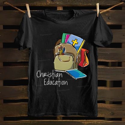Christian Education Cotton T-shirt