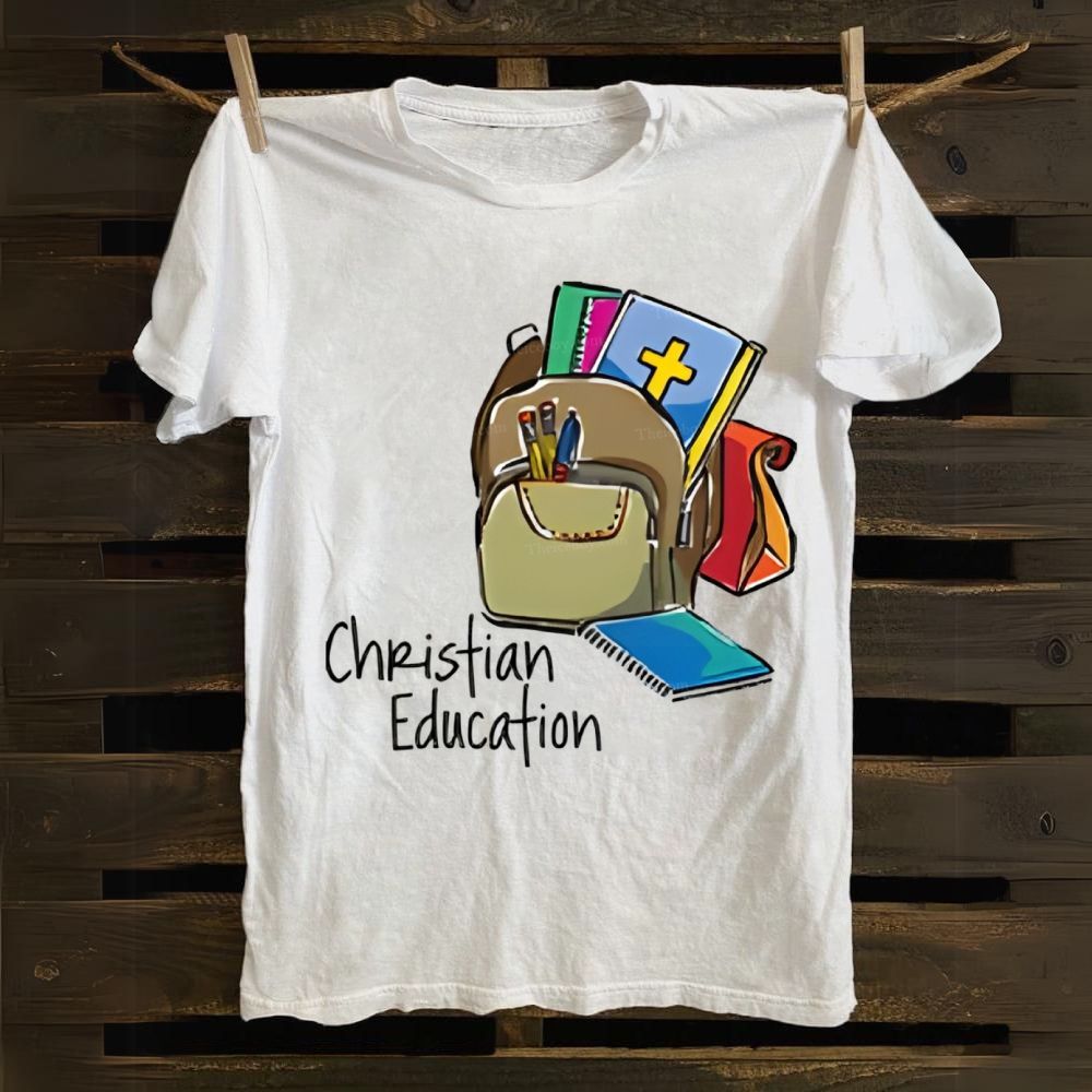 Christian Education Cotton T-shirt