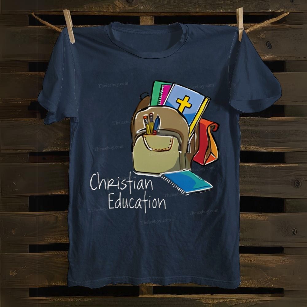Christian Education Cotton T-shirt