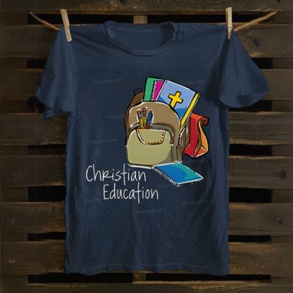 Christian Education Cotton T-shirt