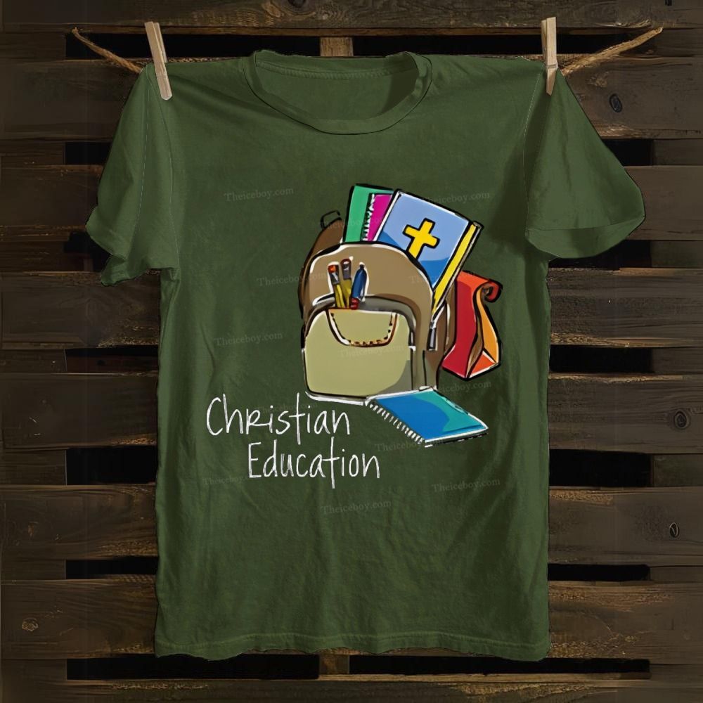 Christian Education Cotton T-shirt