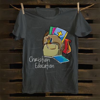 Christian Education Cotton T-shirt