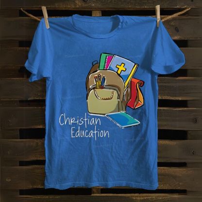 Christian Education Cotton T-shirt