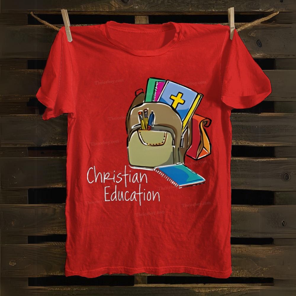 Christian Education Cotton T-shirt
