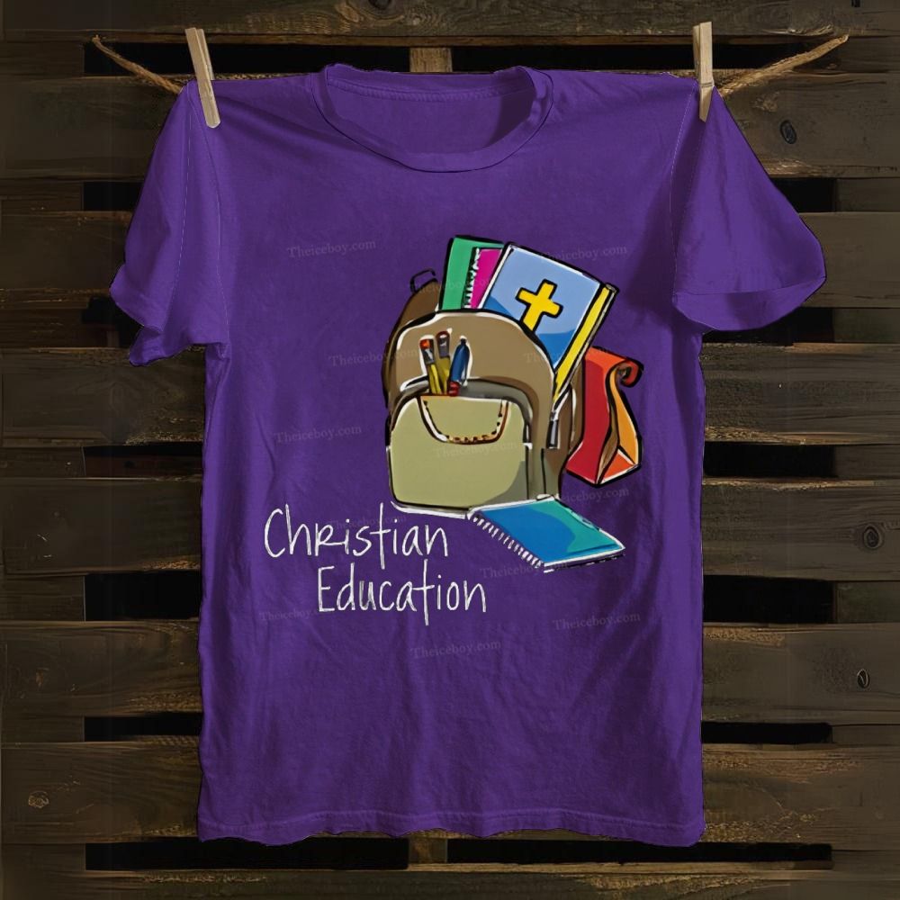 Christian Education Cotton T-shirt