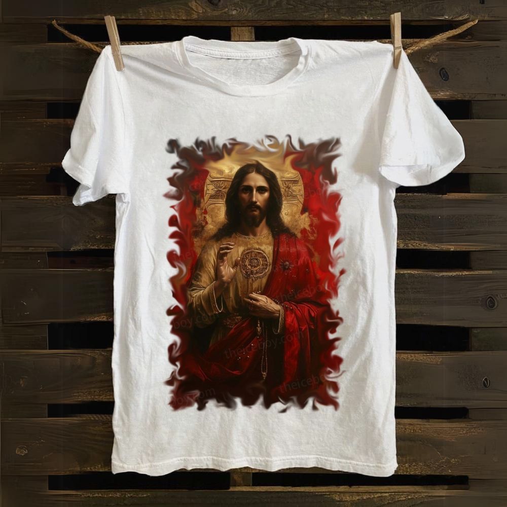A Merciful High Priest cotton T-shirt