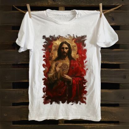 A Merciful High Priest cotton T-shirt