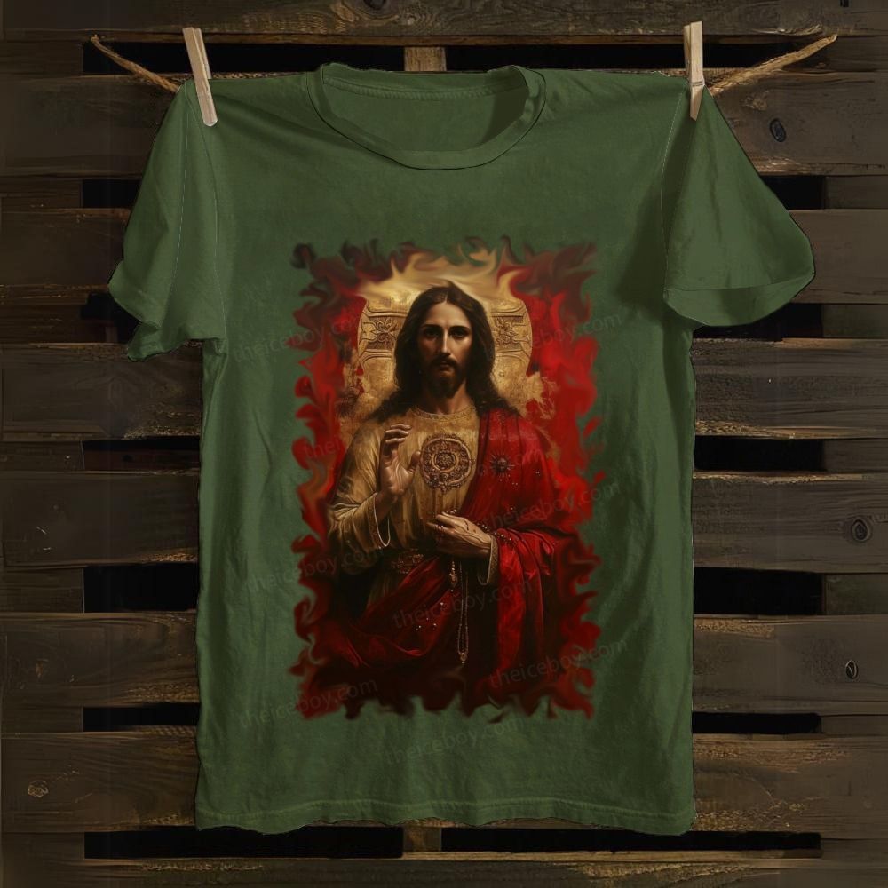 A Merciful High Priest cotton T-shirt