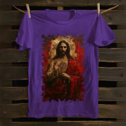 A Merciful High Priest cotton T-shirt